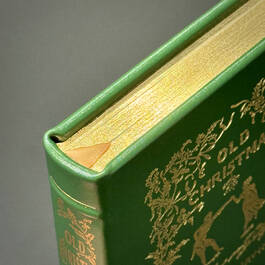 3964 old christmas washington irving gilded pages