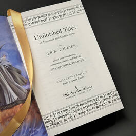 3796 unfinished tales of numenor tolkien title page