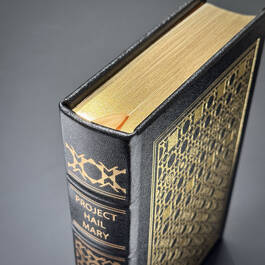 3876 project hail mary andy weir gilded pages