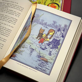 1985 the wonderful wizard of oz baum satin ribbon10