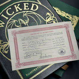 6533 wicked, deluxe edition gregory maguire certificate