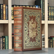 1963 1846 illuminated holy bible harper & brothers front cover