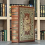 1963 1846 illuminated holy bible harper & brothers front cover