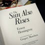 3809 the sun also rises heminway title page