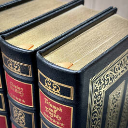 0161 winston churchill the second world gilded pages