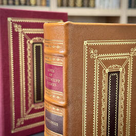 2975 the lives of twelve caesars suetonius hubbed spine