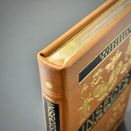 3973 Smithsonian Insects McGavin gilded pages