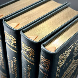 2417 History Lord Rings Tolkien gilded pages